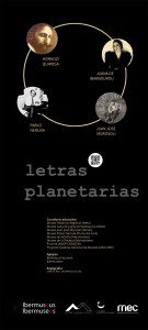 Letras planetarias en la 15 FLIJ