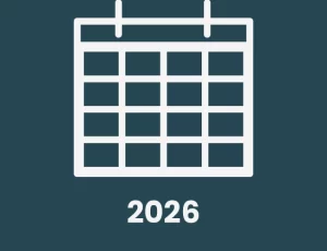 Calendario de actividades 2026